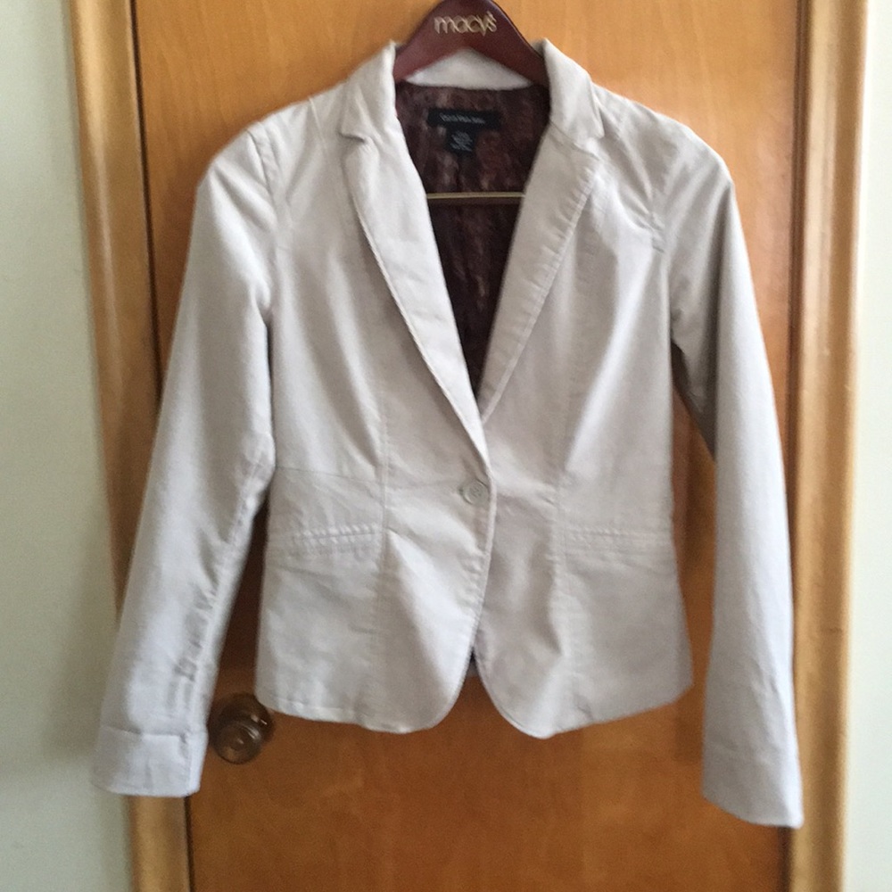 Calvin Klein Jeans narrow wale corduroy blazer.